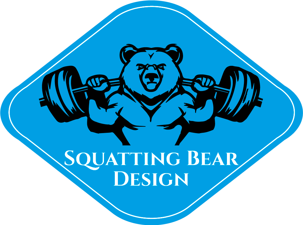 Squatting Bear Logo