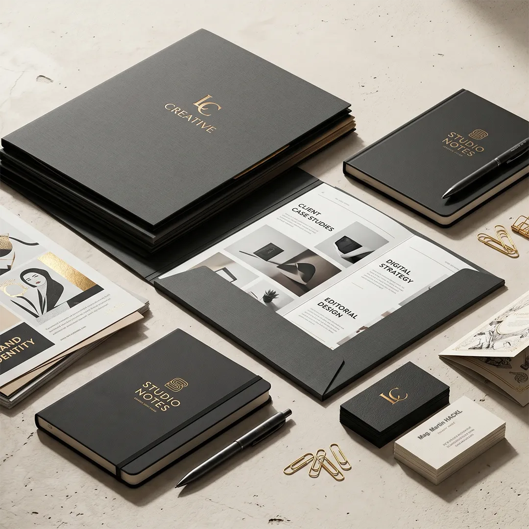 Beispiel für Printdesign – Printprodukte