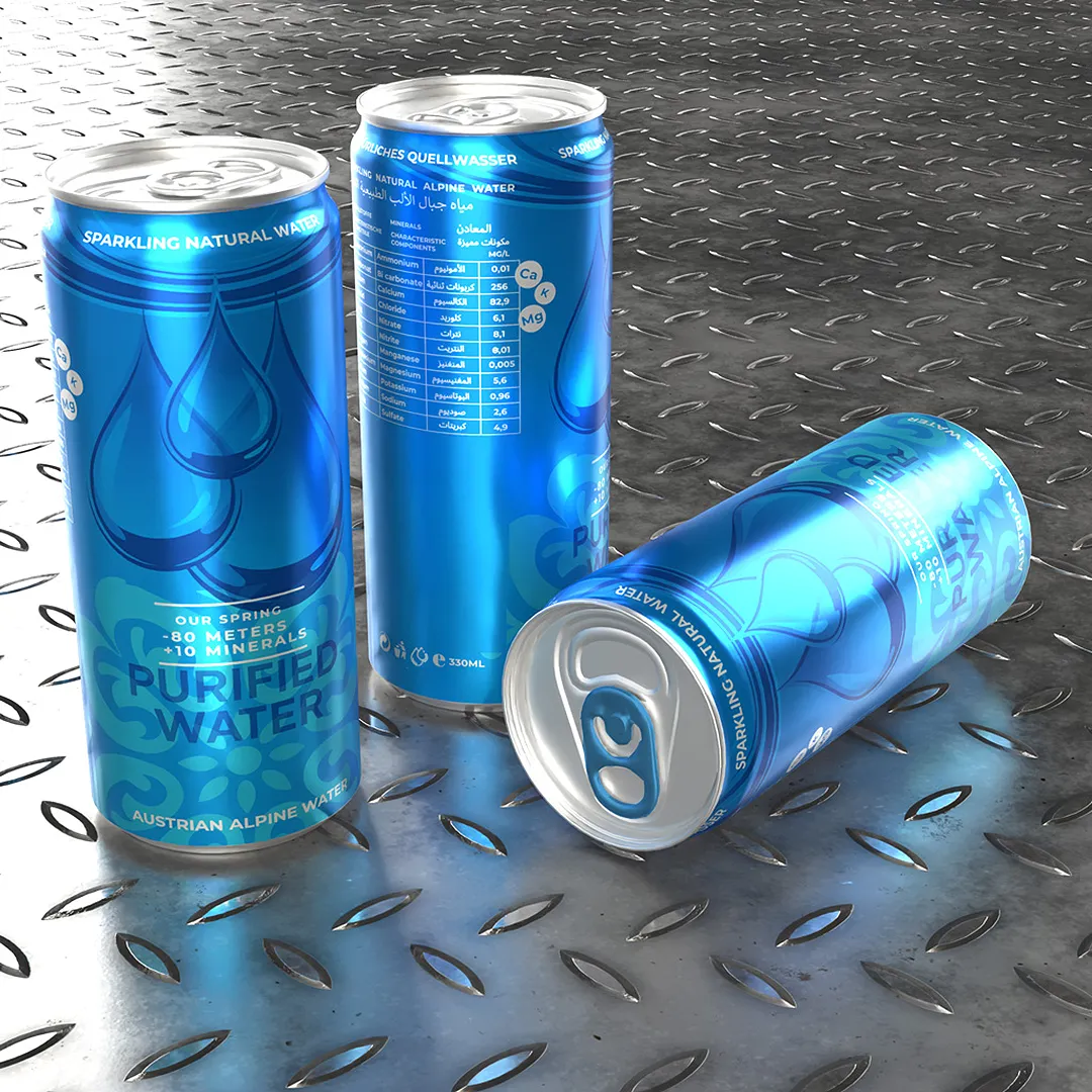 Beispiel für Verpackungsdesign – gestaltete Dose